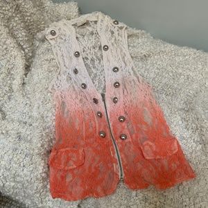 Daytrip lace vest top